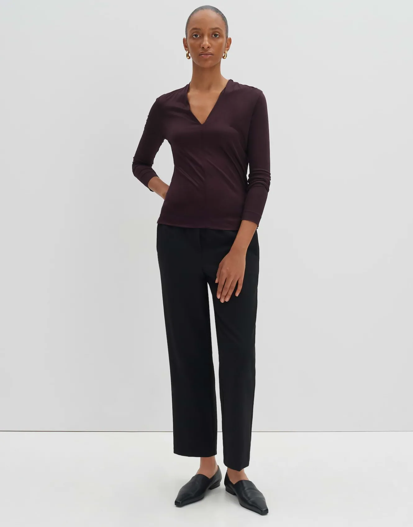 vshirt_kemara_rot_online_bestellen_5.webp OPUS V-Shirt Kemara Rot Online Bestellen^Damen Shirts