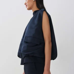 OPUS Weste Noeevi Blau Online Bestellen^Damen Blazer / Westen