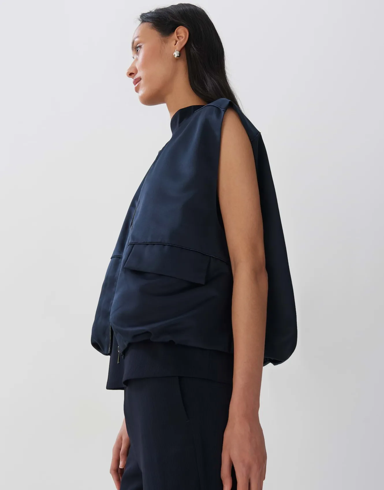 weste_noeevi_blau_online_bestellen_5.webp OPUS Weste Noeevi Blau Online Bestellen^Damen Blazer / Westen