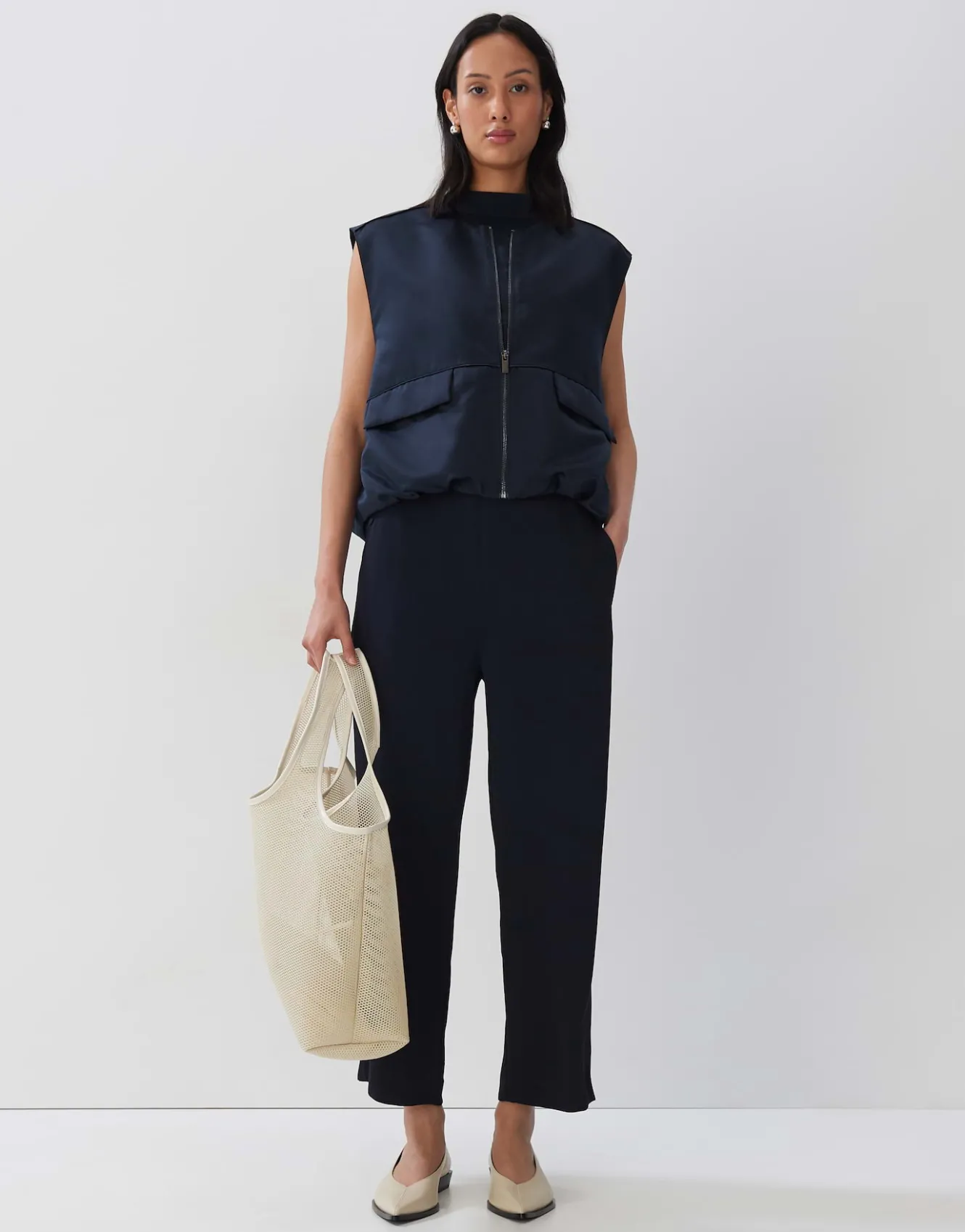 weste_noeevi_blau_online_bestellen_6.webp OPUS Weste Noeevi Blau Online Bestellen^Damen Blazer / Westen