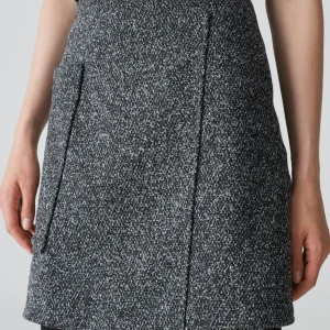 OPUS Wickelrock Roani Boucle Schwarz Online Bestellen^Damen Röcke