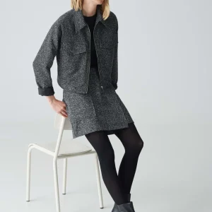 OPUS Wickelrock Roani Boucle Schwarz Online Bestellen^Damen Röcke