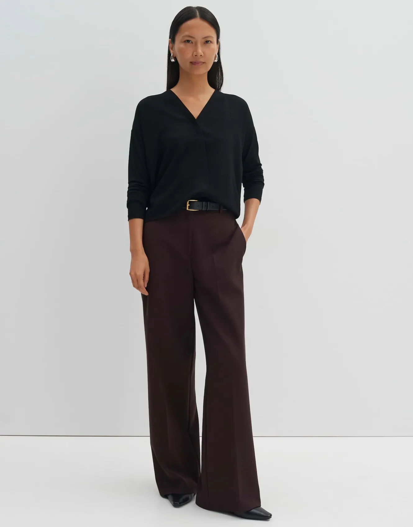 wickelshirt_ketana_schwarz_online_bestellen_0.webp OPUS Wickelshirt Ketana Schwarz Online Bestellen^Damen Shirts