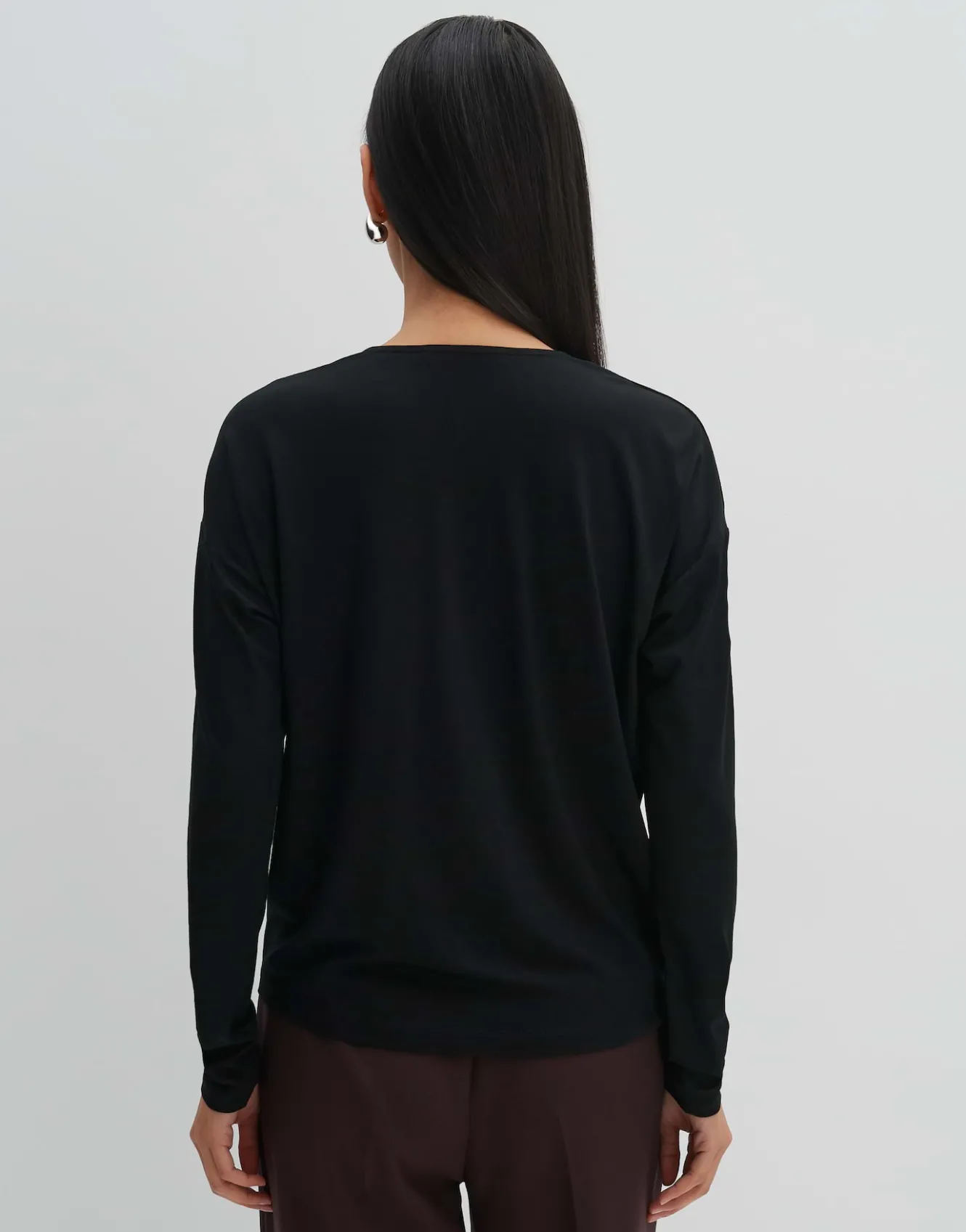 wickelshirt_ketana_schwarz_online_bestellen_2.webp OPUS Wickelshirt Ketana Schwarz Online Bestellen^Damen Shirts