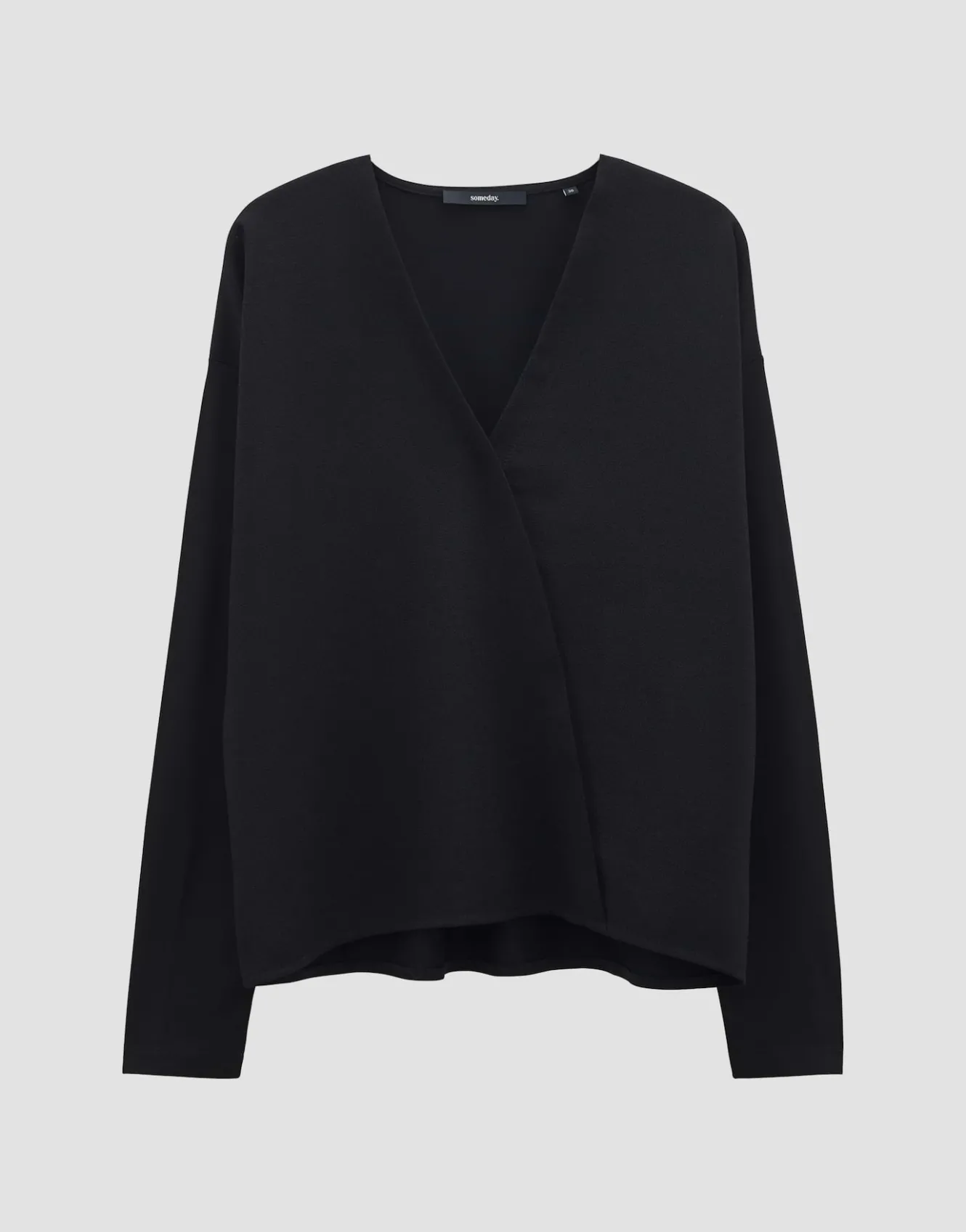 wickelshirt_ketana_schwarz_online_bestellen_5.webp OPUS Wickelshirt Ketana Schwarz Online Bestellen^Damen Shirts