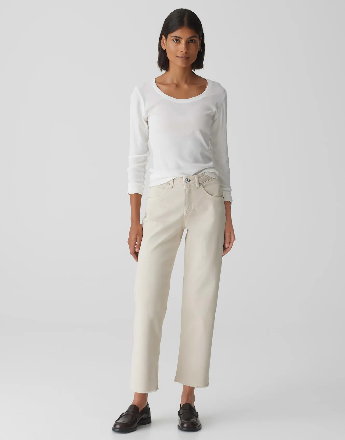 wide_cropped_jeans_momito_color_beige_online_bestellen_0.webp OPUS Wide Cropped Jeans Momito Color Beige Online Bestellen^Damen Jeans