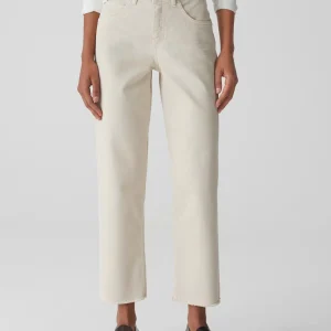 OPUS Wide Cropped Jeans Momito Color Beige Online Bestellen^Damen Jeans