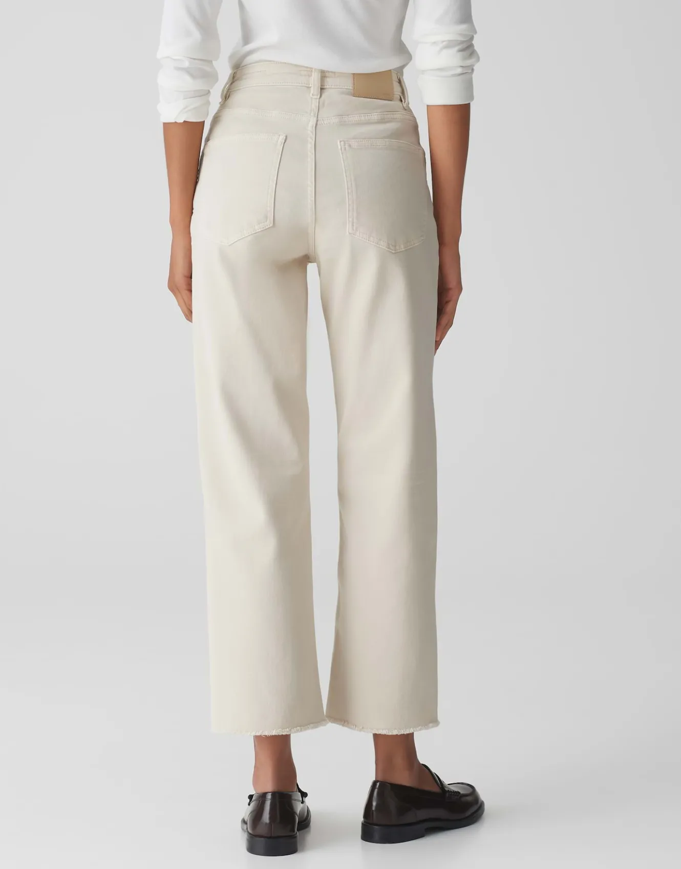 wide_cropped_jeans_momito_color_beige_online_bestellen_2.webp OPUS Wide Cropped Jeans Momito Color Beige Online Bestellen^Damen Jeans