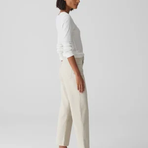 OPUS Wide Cropped Jeans Momito Color Beige Online Bestellen^Damen Jeans