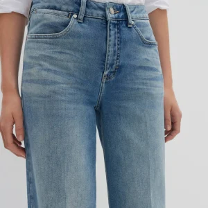 OPUS Wide Leg Jeans Cellma Iconic Blau Online Bestellen^Damen Jeans