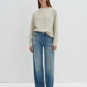 OPUS Wide Leg Jeans Cellma Iconic Blau Online Bestellen^Damen Jeans