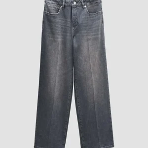 OPUS Wide Leg Jeans Cellma Iconic Grau Online Bestellen^Damen Jeans