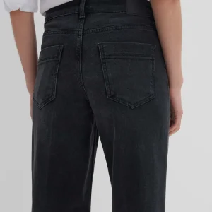 OPUS Wide Leg Jeans Cellma Iconic Schwarz Online Bestellen^Damen Jeans