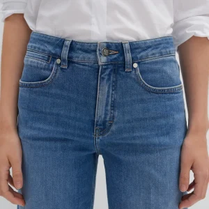 OPUS Wide Leg Jeans Cellma Palazzo Blau Online Bestellen^Damen Jeans