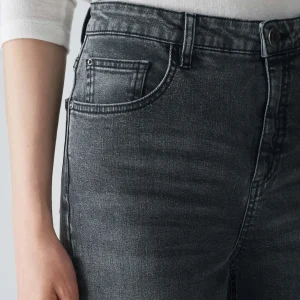 OPUS Wide Leg Jeans Marli Palazzo Grau Online Bestellen^Damen Jeans