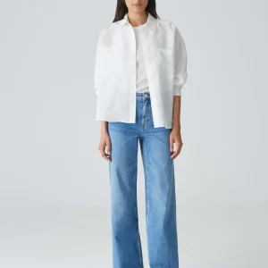 OPUS Wide Leg Jeans Miva Palazzo Blau Online Bestellen^Damen Jeans