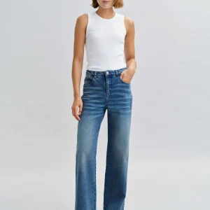 OPUS Wide Leg Jeans Mivy Blau Online Bestellen^Damen Jeans