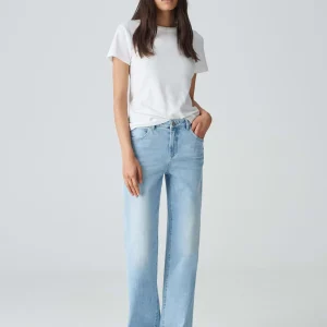 OPUS Wide Leg Jeans Mivy Blau Online Bestellen^Damen Jeans