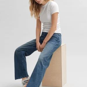 OPUS Wide Leg Jeans Mivy Blau Online Bestellen^Damen Jeans