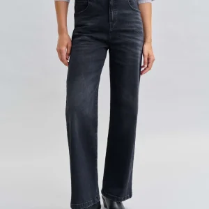 OPUS Wide Leg Jeans Mivy Schwarz Online Bestellen^Damen Jeans