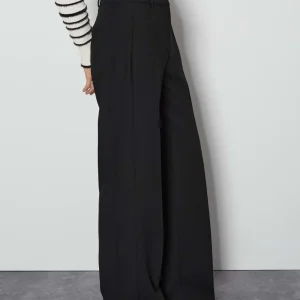 OPUS Wide Leg Pants Catsby Detail Schwarz Online Bestellen^Damen Hosen
