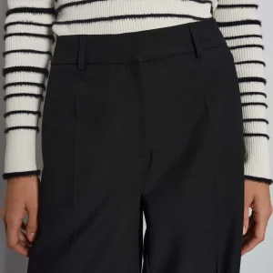 OPUS Wide Leg Pants Catsby Detail Schwarz Online Bestellen^Damen Hosen